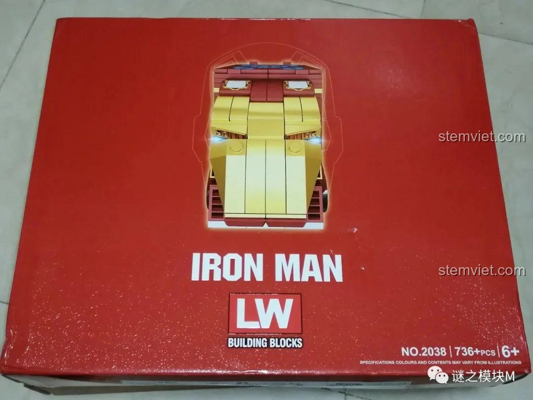 Review LW Building Blocks 2038 Xe Tải Iron Man: Đồ chơi siêu chất cho bé trai!