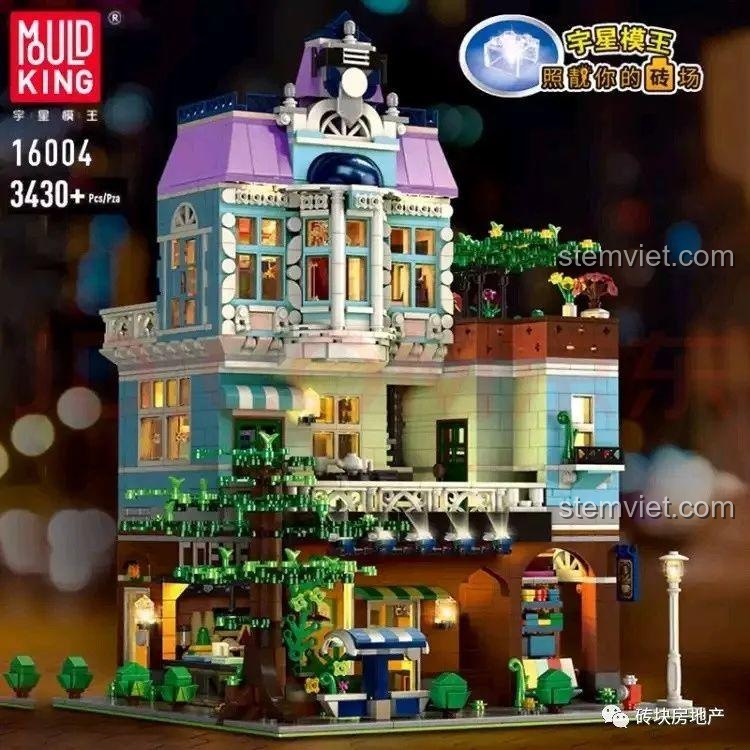 Đánh giá Mould King 16004 Quán Cà Phê: Món quà xịn cho bé gái 8 tuổi?