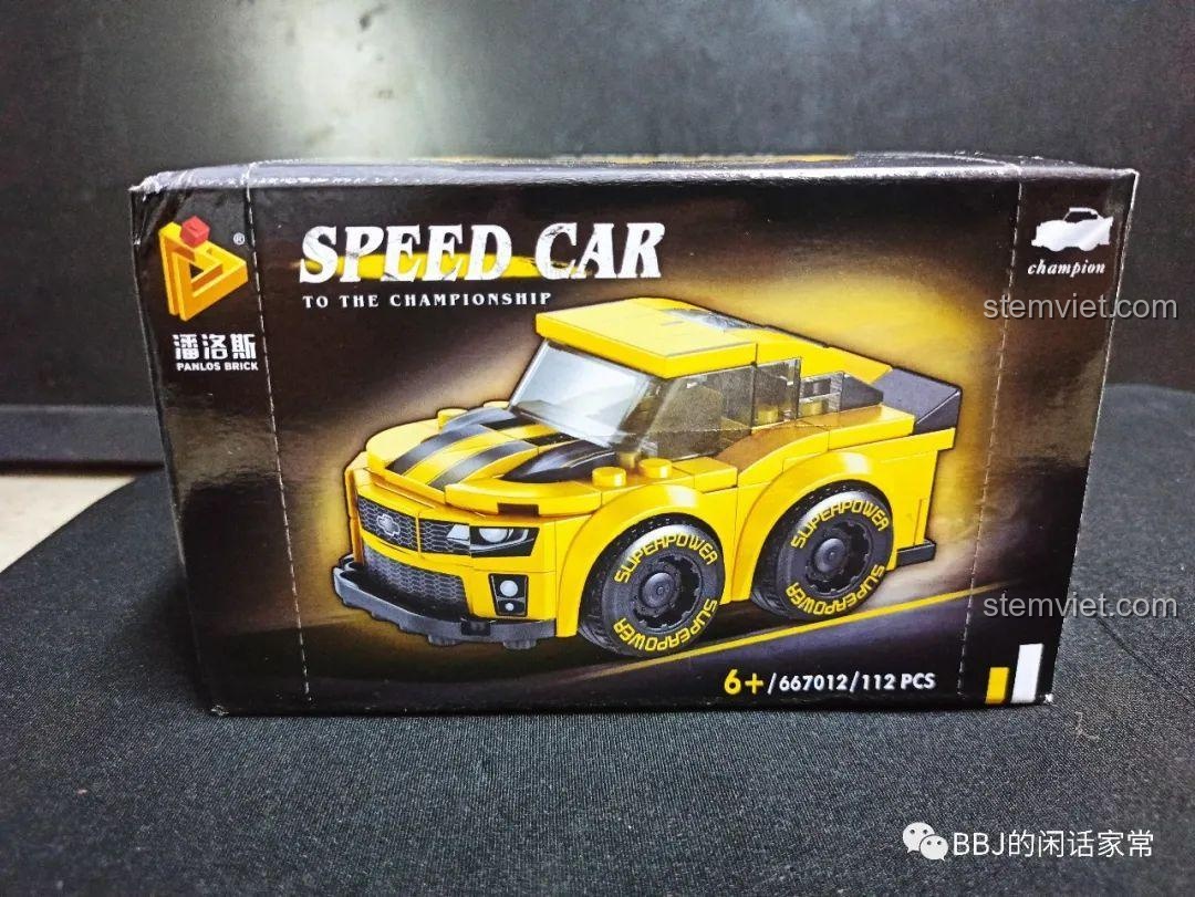 Review Panlos Brick 667012 Xe Bumblebee Q-version: Đồ chơi lắp ráp siêu ngầu cho bé!