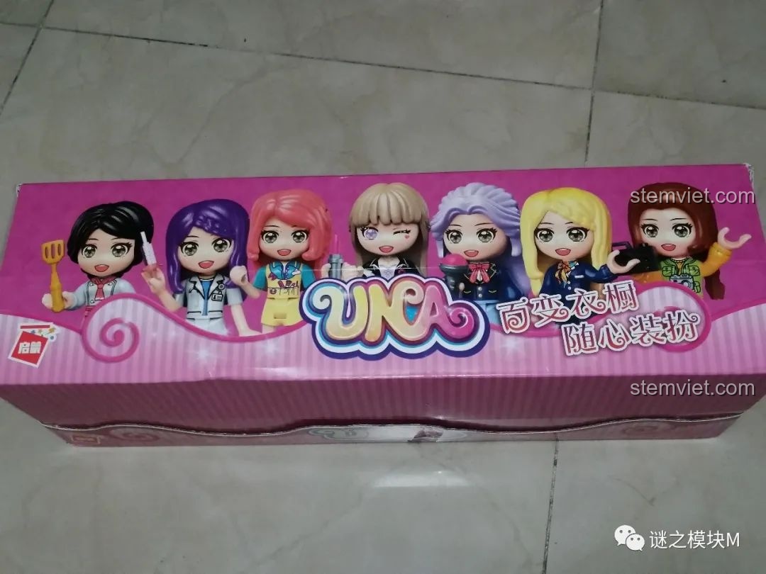 Review QMAN 34011 Tủ Đồ Ước Mơ: 8 Nghề Nghiệp Cho Bé Gái