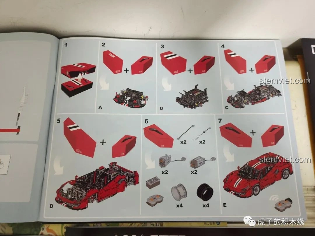 Review Double Eagle C61042 Ferrari 488: Lắp ráp dễ dàng, tránh lỗi vặt!