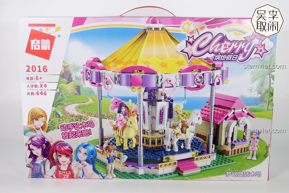 Review Enlighten 2016 Vòng Quay Ngựa Gỗ Mộng Mơ: Quà bé gái mê tít!