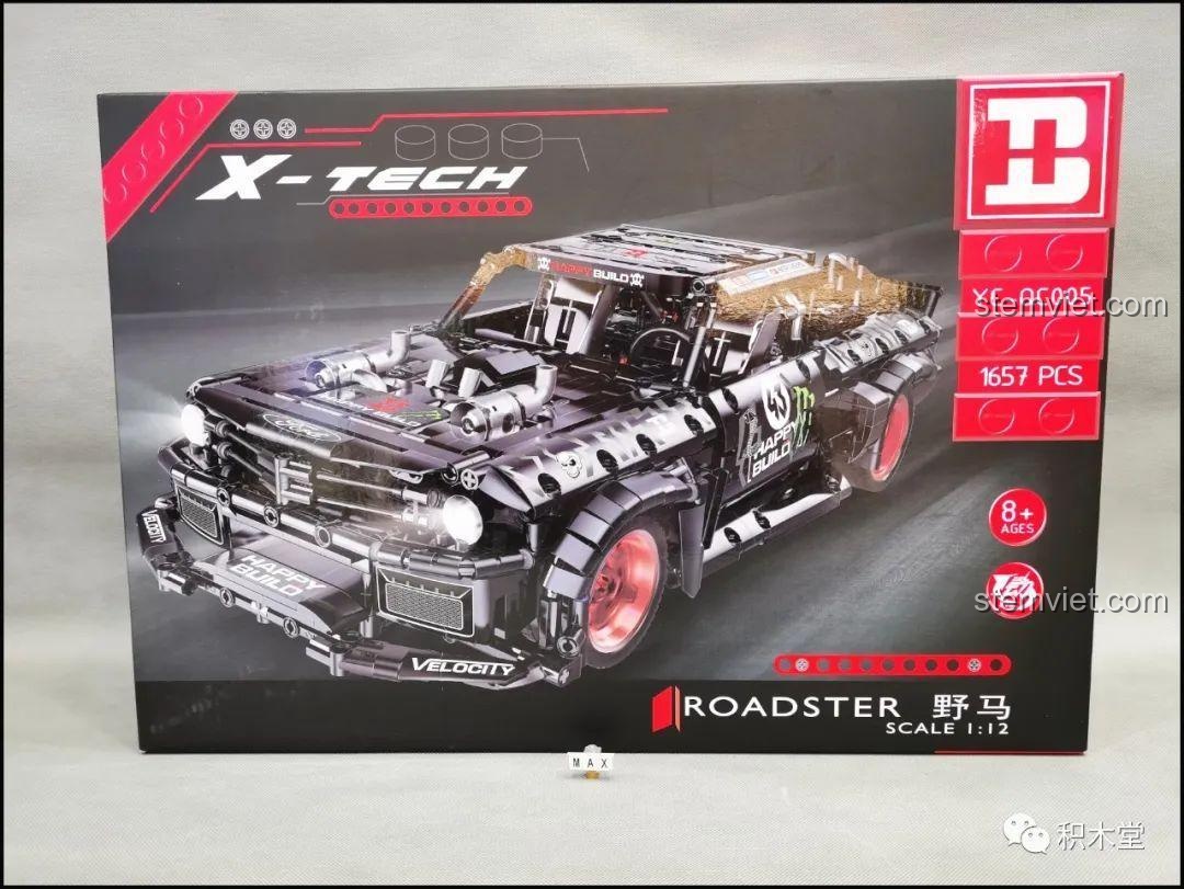 Review HAPPY BUILD YC-QC005 Ford Mustang Hoonicorn V2: Siêu xe drift huyền thoại!