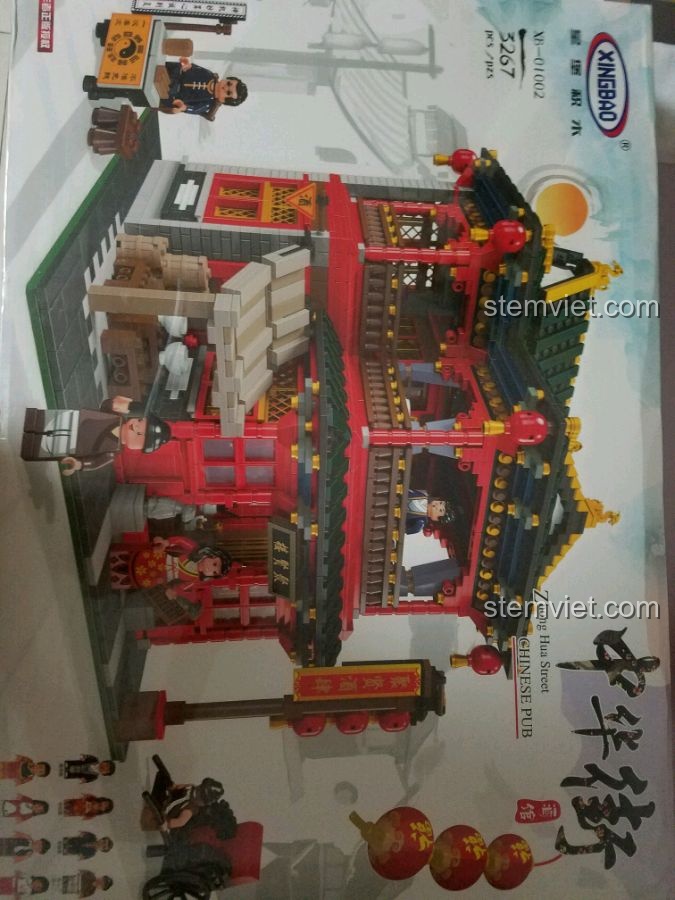 Review XINGBAO XB-01002 Tụ Hiền Tửu Lâu Cực Chi Tiết