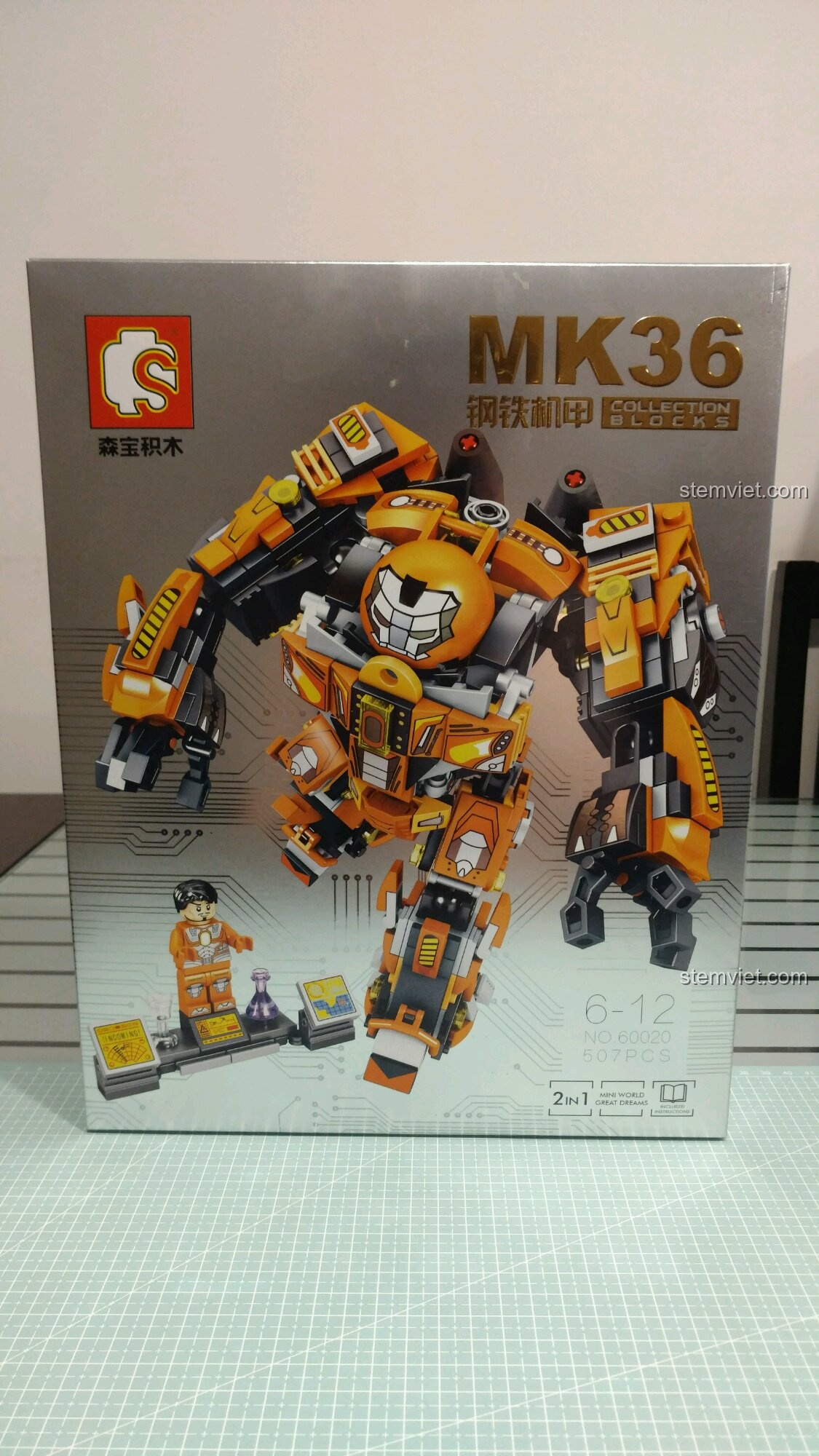 Trải nghiệm Sembo 60020 Robot Hulkbuster MK36: 2-trong-1 Đáng Tiền?