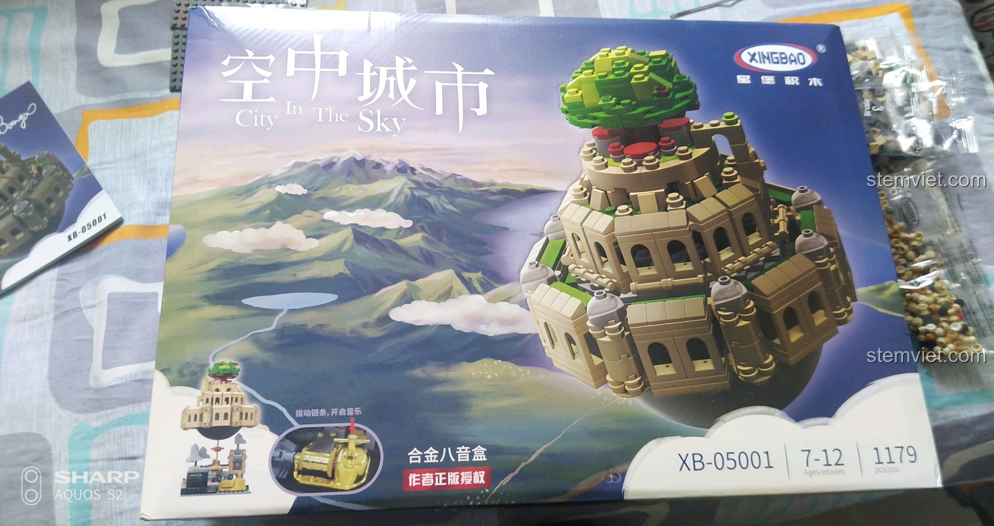 Review Xingbao XB05001 Lâu đài trên không Laputa: Đáng Mua?