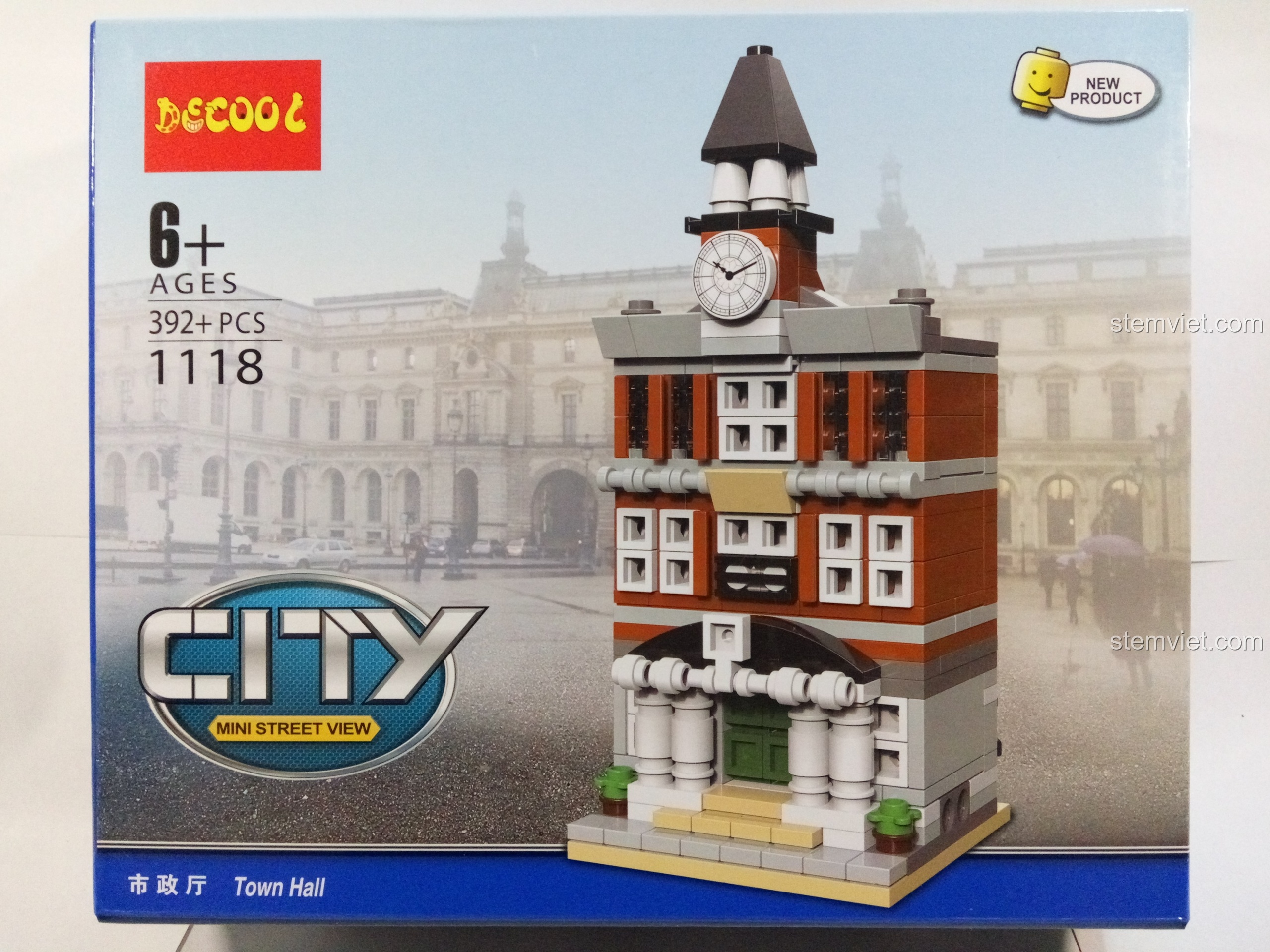Đánh giá Decool 1118 Tòa Thị Chính: Quà cho bé trai 6 tuổi