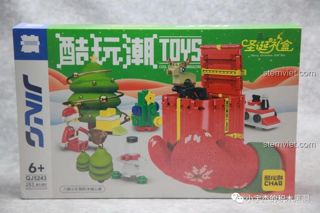 Review JING QJ5243 Hộp Quà Giáng Sinh: Bất ngờ nào đang chờ bé yêu?