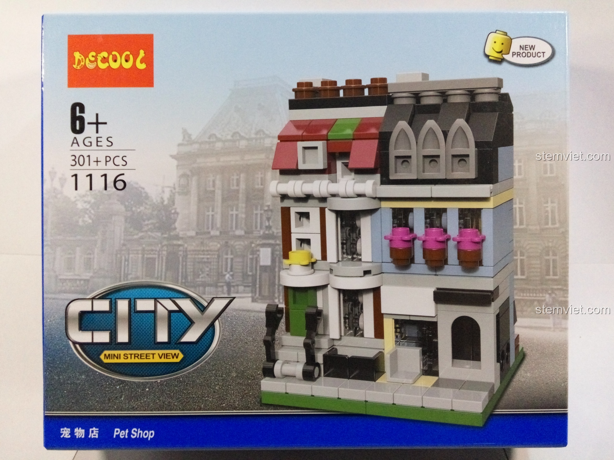 Review JiSi 1116 Cửa hàng thú cưng mini - Món quà siêu xinh!