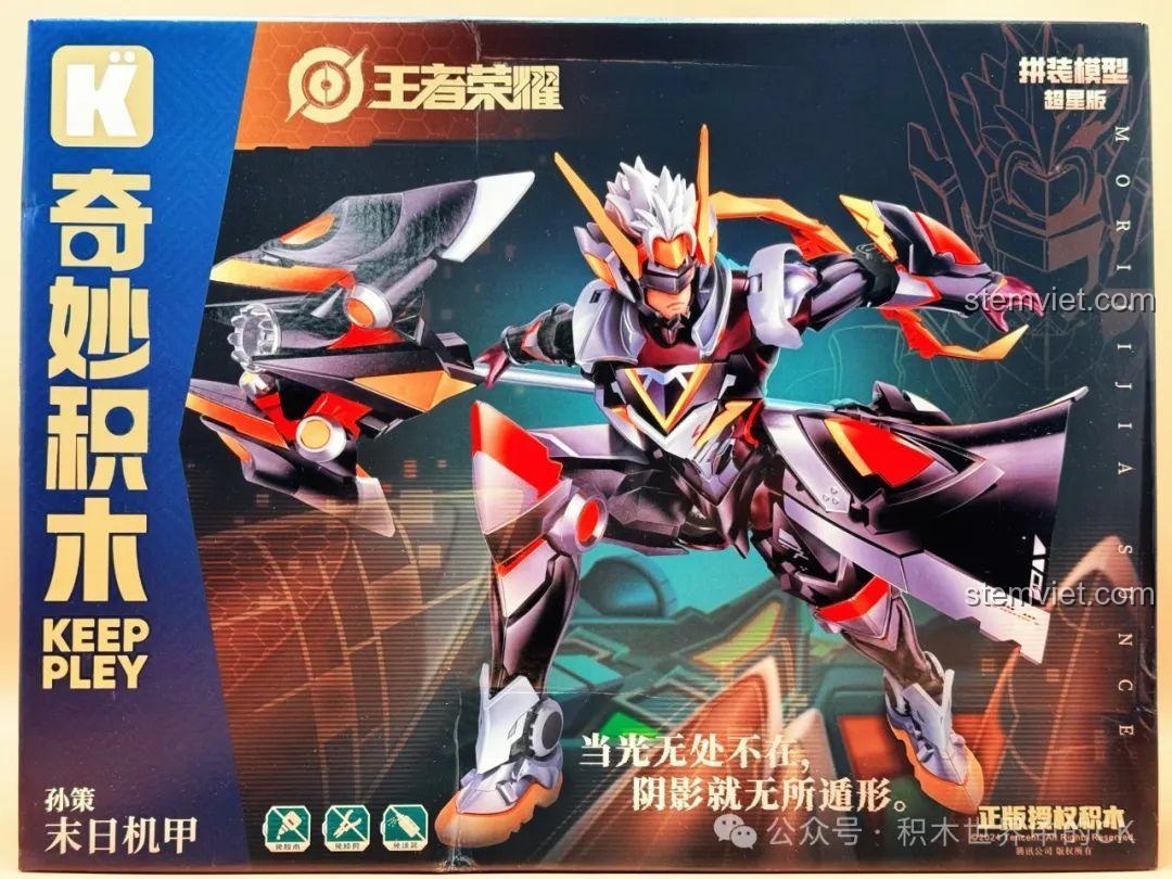 Review Keeppley 78012 Tôn Sách Mạt Nhật Cơ Giáp: Lắp mê luôn!