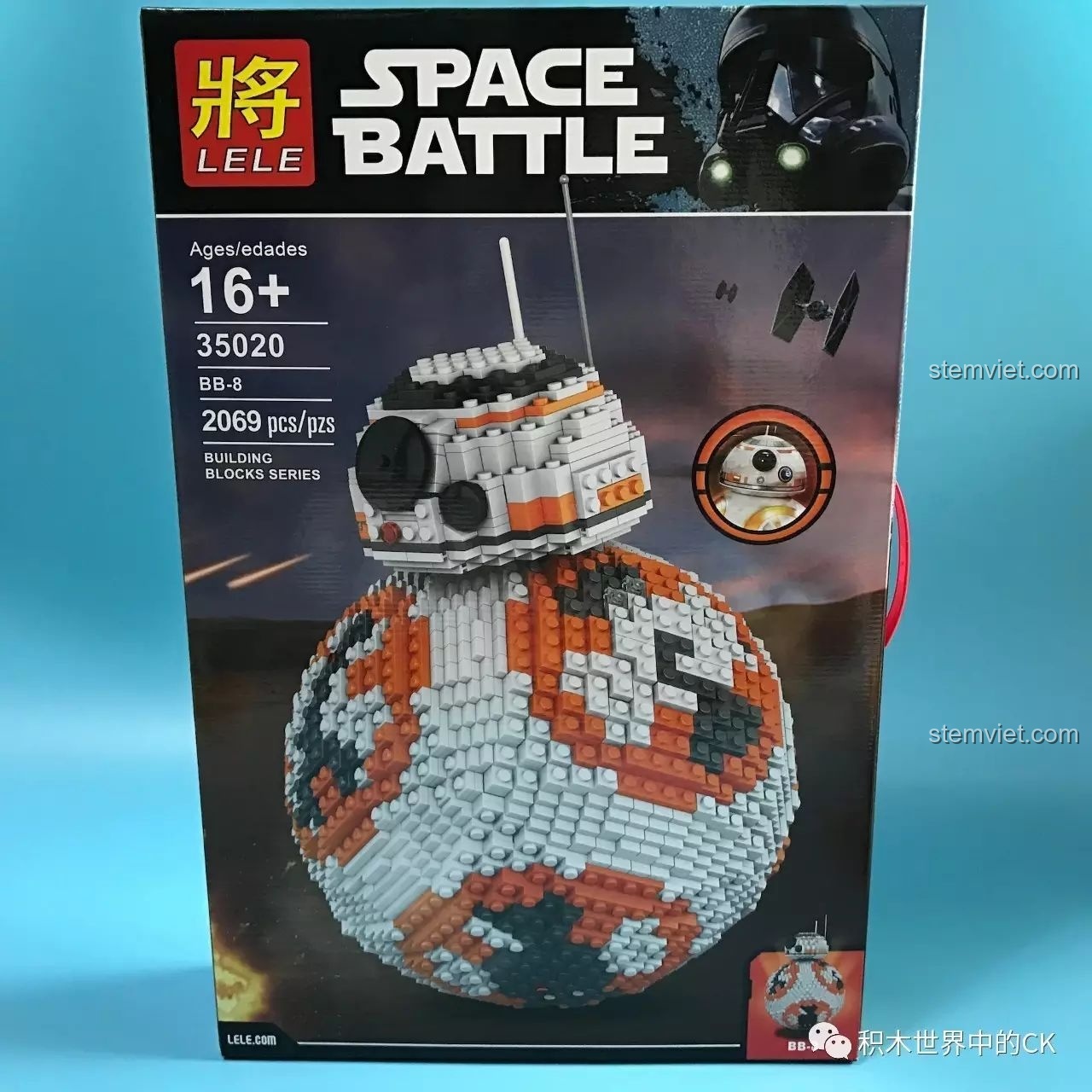 Review LELE 35020 Droid Astromech BB-8: Thử Thách Cực Đỉnh!