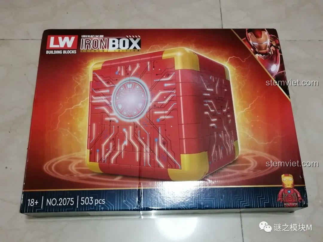 Review LW Building Blocks 2075 Hộp Cơ Khí Người Sắt: Đáng tiền không?