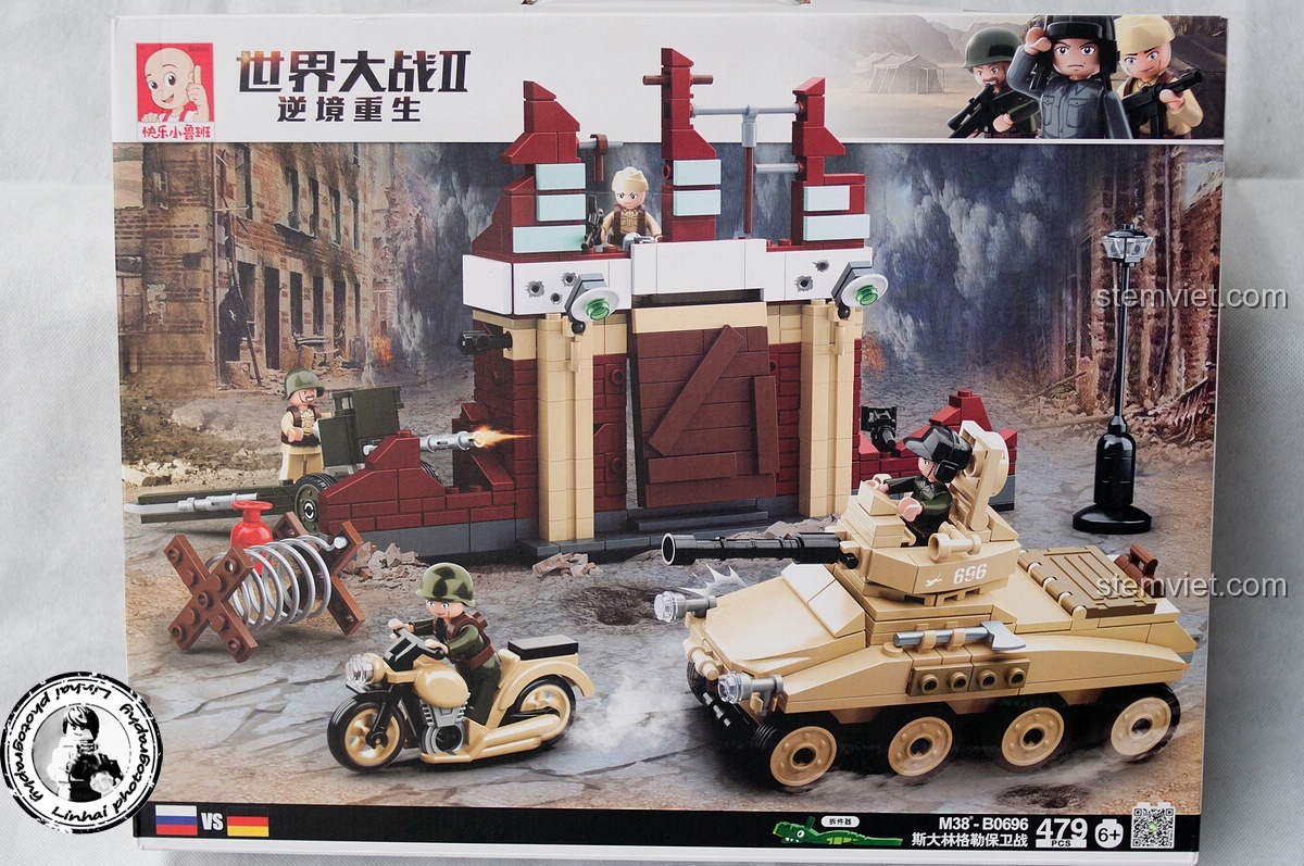 Đánh giá Sluban M38-B0696 Trận Chiến Stalingrad: Lắp Mê Luôn!