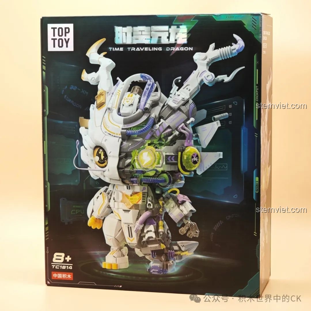 Review TOP TOY TC1814 Rồng Thời Không: Đẹp mê ly, thử thách cực đã!