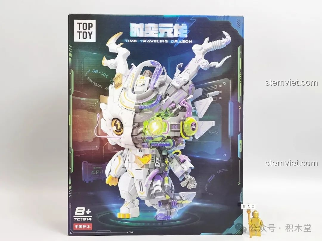 Review TOP TOY TC1814 Rồng Thời Không: Đồ chơi lắp ráp cực chất cho bé trai!