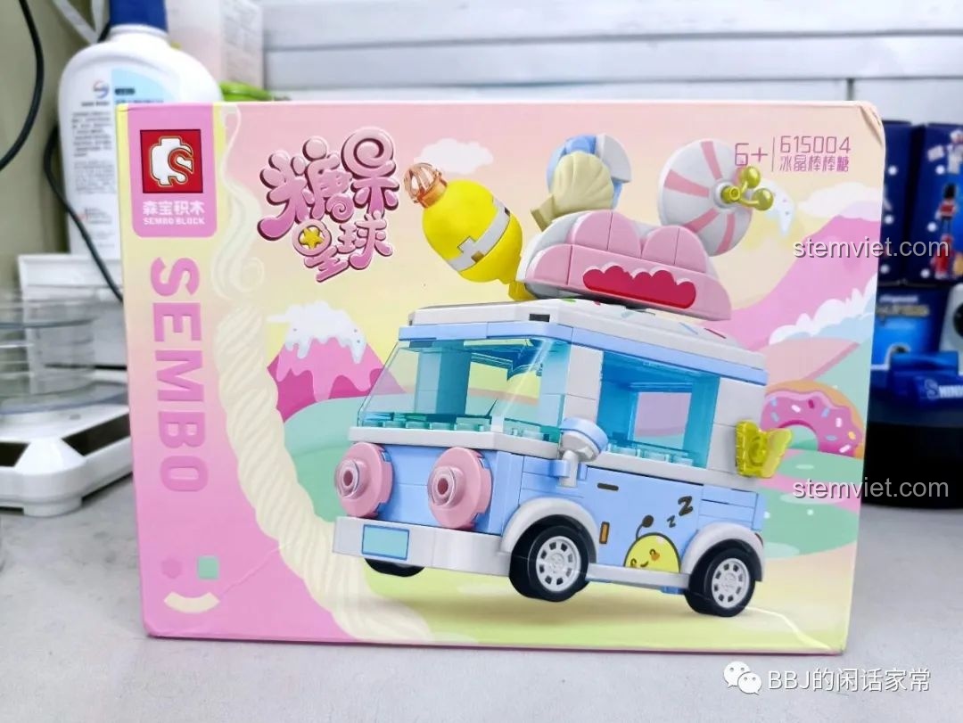 Đánh giá SEMBO 615004 Xe Kem Que Băng Tinh: Đồ chơi siêu dễ thương cho bé gái!
