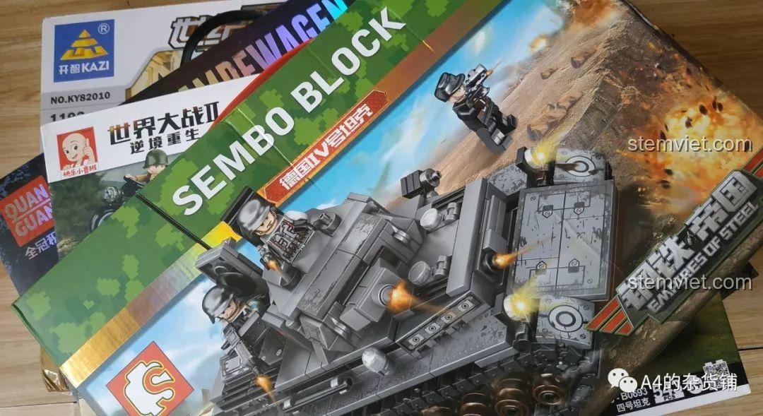 Review KAZI KY82010 Xe tăng Panzer IV F2: Có đáng mua?