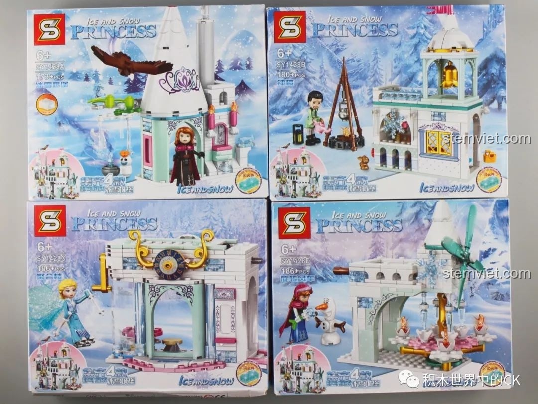 Trải nghiệm SY SY1428 Lâu đài Frozen: Món quà tuyệt vời cho bé gái!