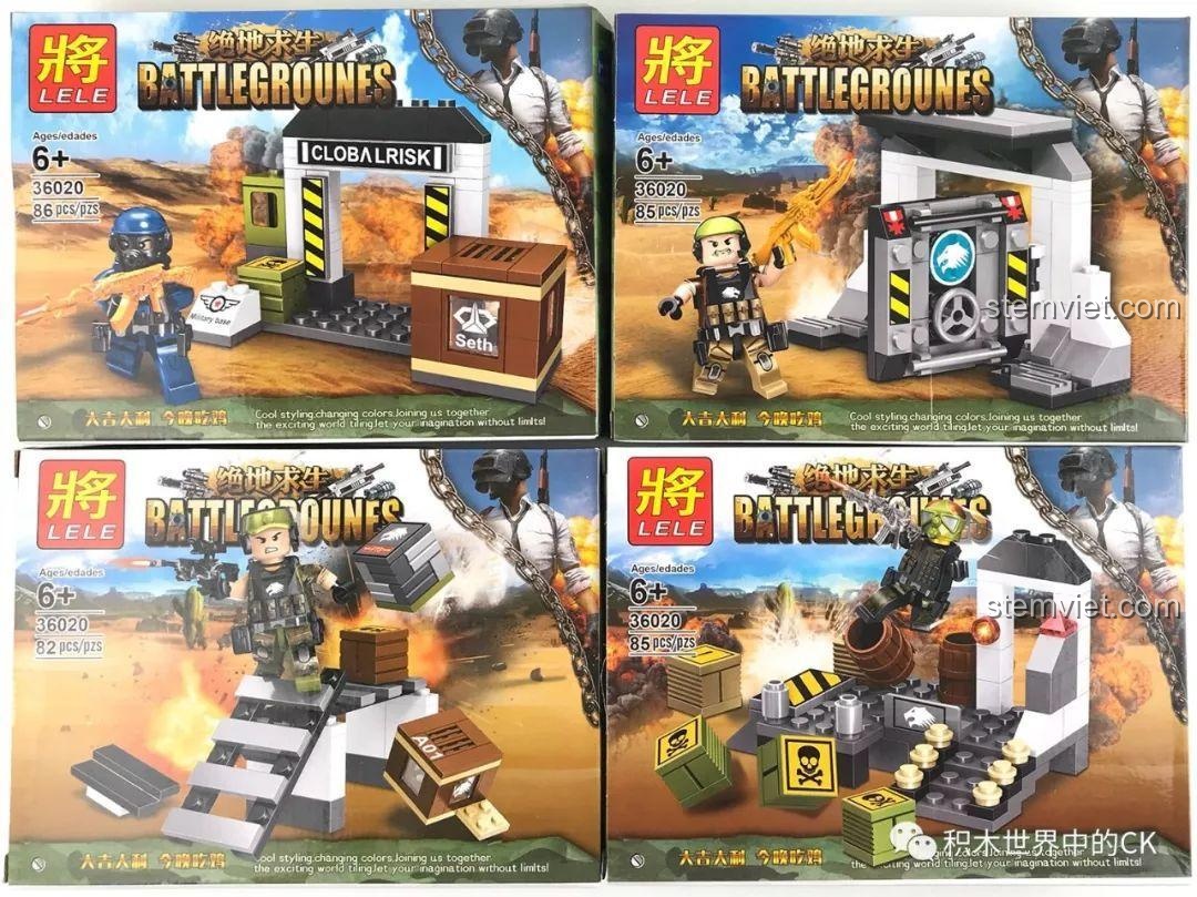 Đánh giá LELE 36020 Bộ Lắp Ráp Chiến Trường Sinh Tồn Battlegrounds: Có đáng tiền?