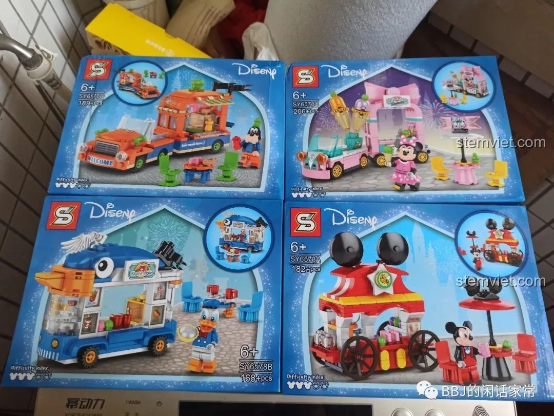 Review SY6578B Xe Bán Đồ Uống Vịt Donald Cực Xinh!