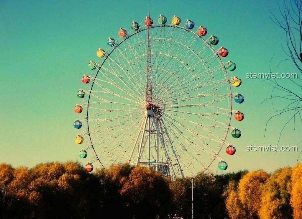 Review Yunri 66111 Mô Hình Vòng Quay Ferris Wheel: Quà tặng bé gái 6 tuổi mê tít!
