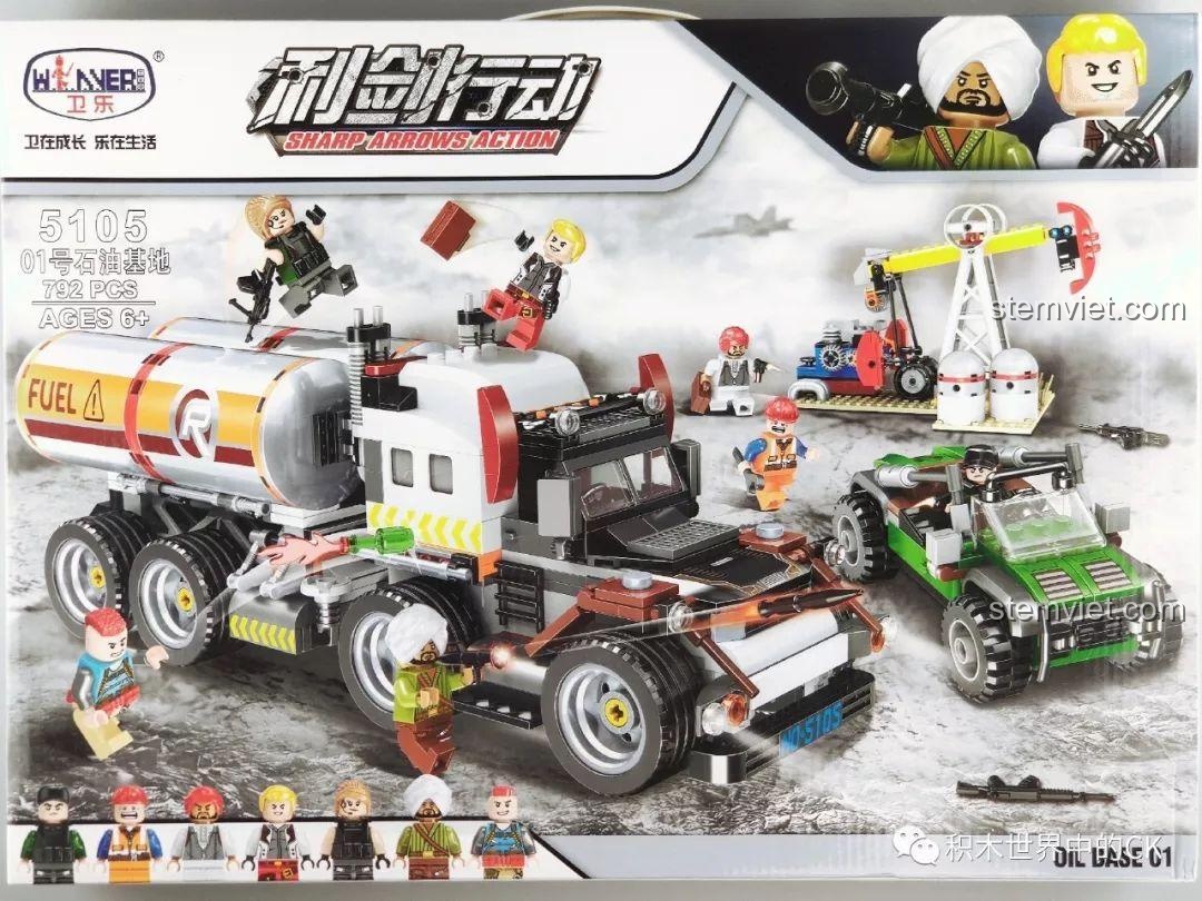 Review Winner 5105 Căn Cứ Dầu Mỏ: Lắp Mê Luôn, Giá Cực Tốt!
