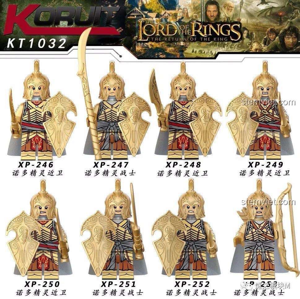 Review KORUIT KT1032 Binh lính tộc Tiên Noldor - Xịn sò!