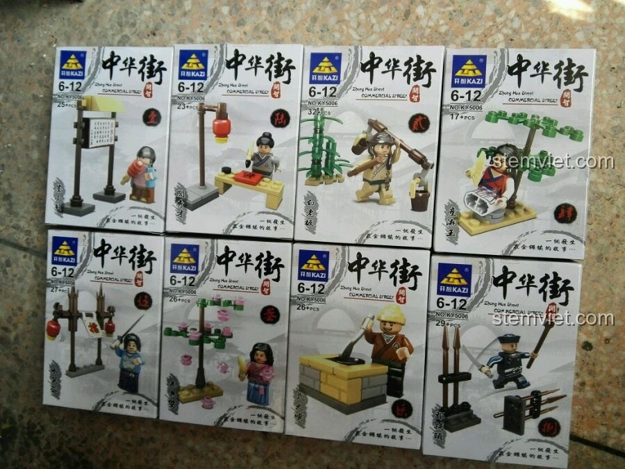 Review KAZI KY5006 Võ Lâm Ngoại Truyện: Bộ sưu tập minifigure siêu đáng yêu!