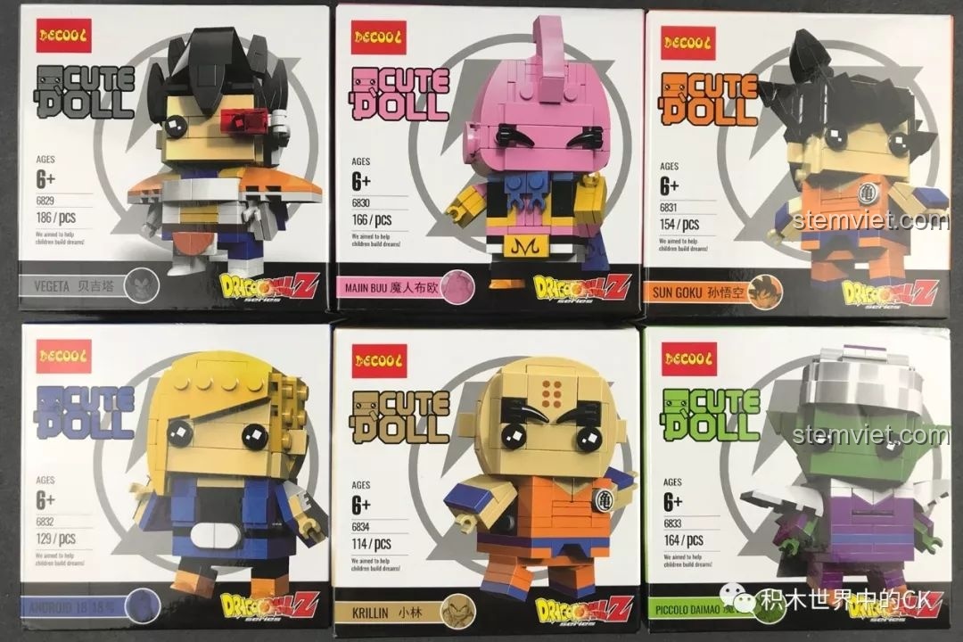 Đánh giá Decool 6829-6834 Dragon Ball Z: Món quà cực chất