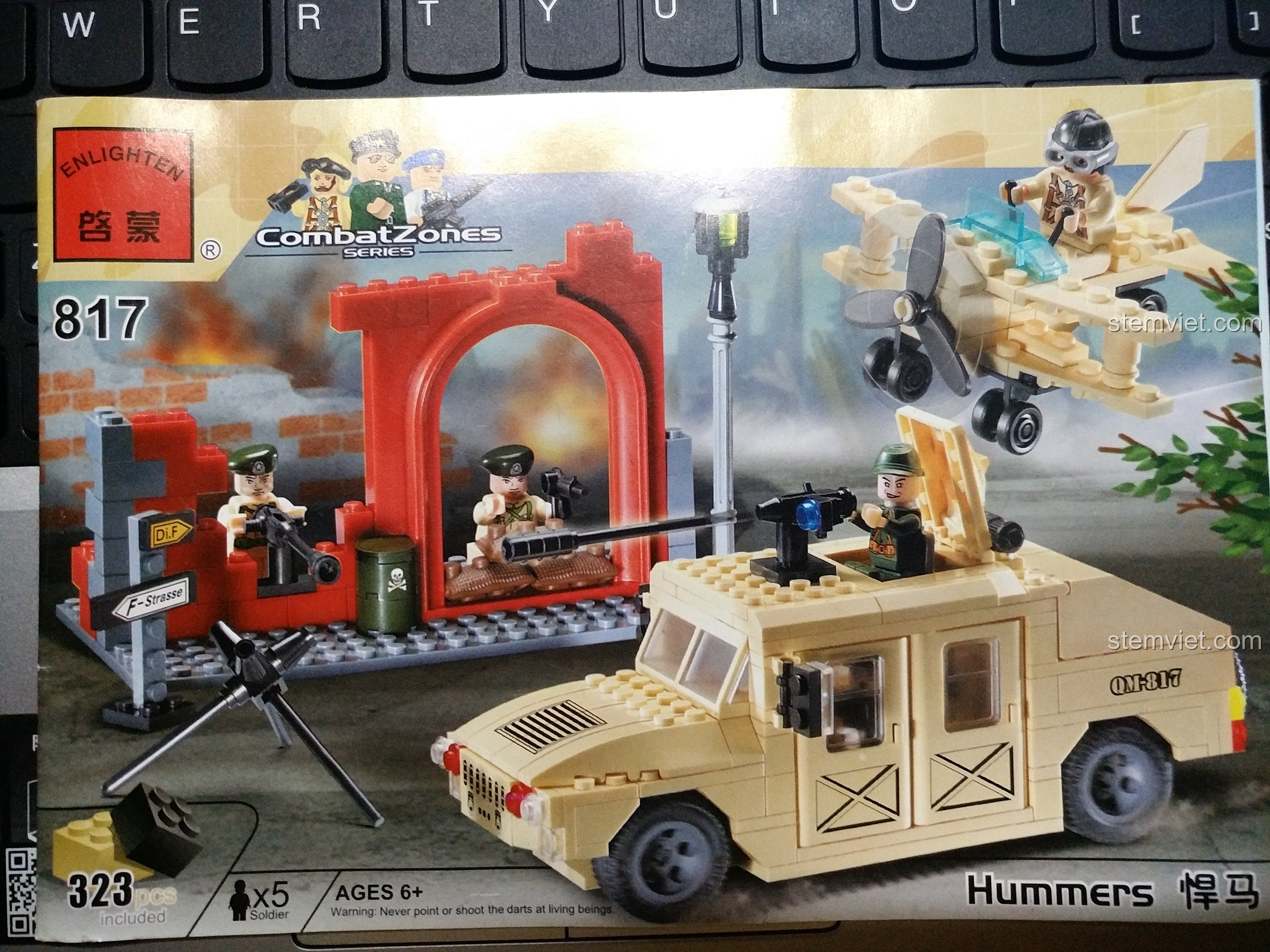 Review Bộ Lắp Ráp Hummer Quân Sự 817 ENLIGHTEN - Chi Tiết Đỉnh Cao