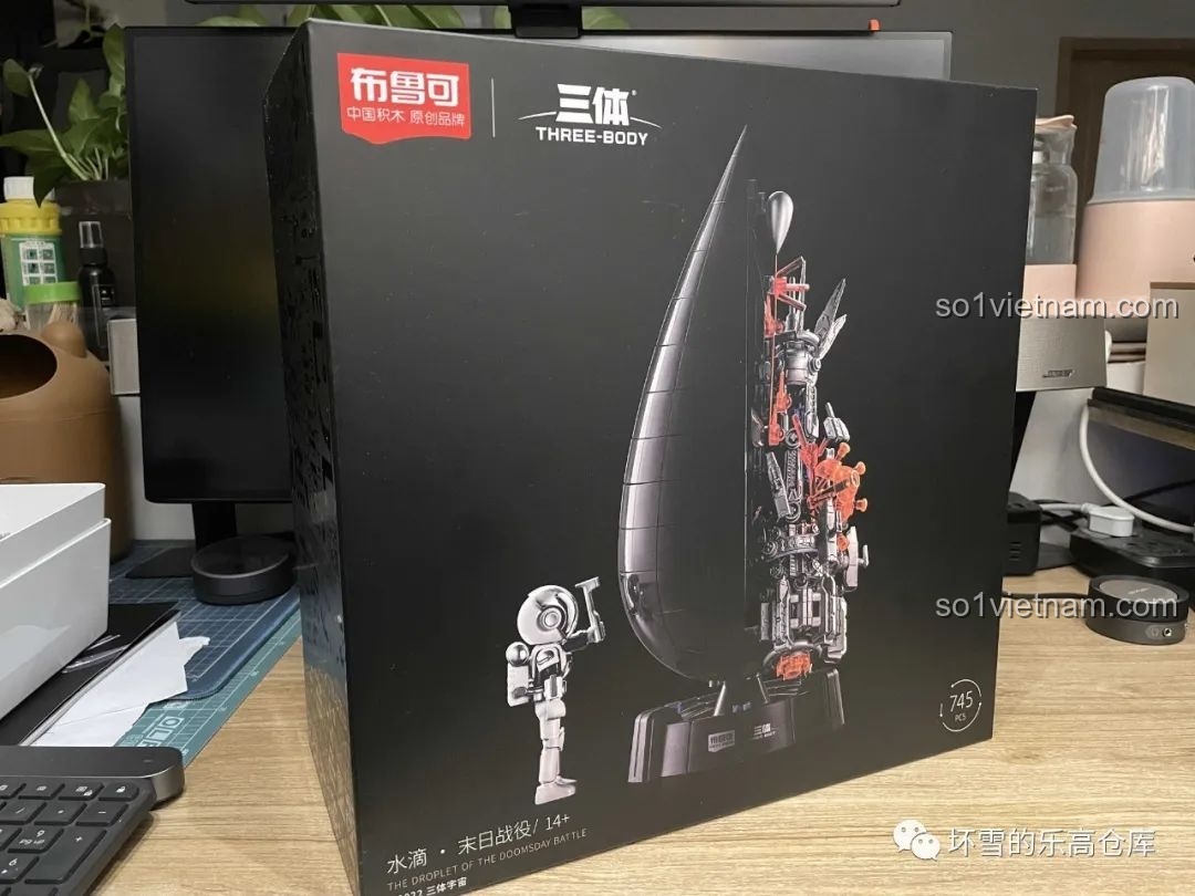 Review Bộ Lắp Ráp Tam Thể: Giọt Nước - Trận Chiến Tận Thế
