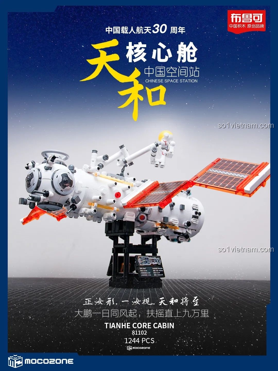 Review Bộ Lắp Ráp Thiên Hòa Hạch Tâm: Khám Phá Không Gian Vũ Trụ