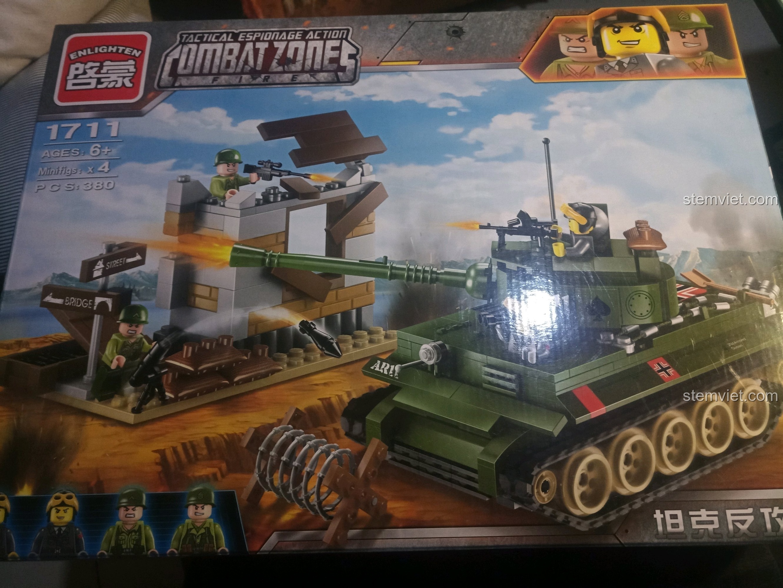 Review Enlighten 1711: Xe Tăng Tiger Đẹp Mắt, Giá Hời