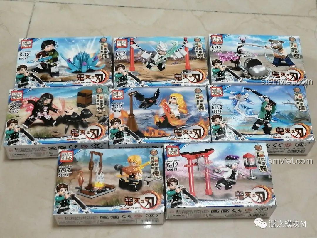 Đánh giá PRCK 69612: Bộ Sưu Tập Minifigure Thanh Gươm Diệt Quỷ