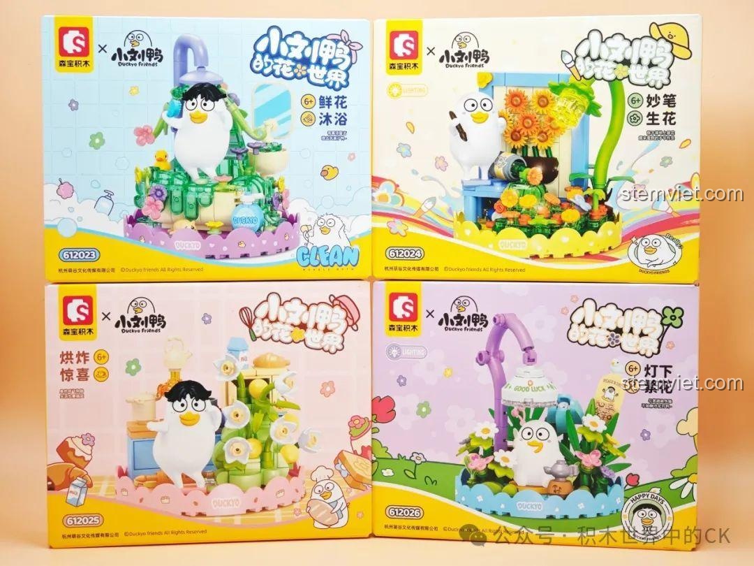 Review SEMBO Tiểu Lưu Vịt: Thế Giới Hoa Cực Xinh Cho Bé