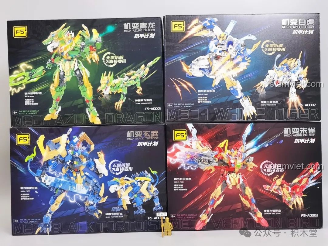 Review F5 Thanh Long & Bạch Hổ: Mecha Biến Hình Cực Chất!