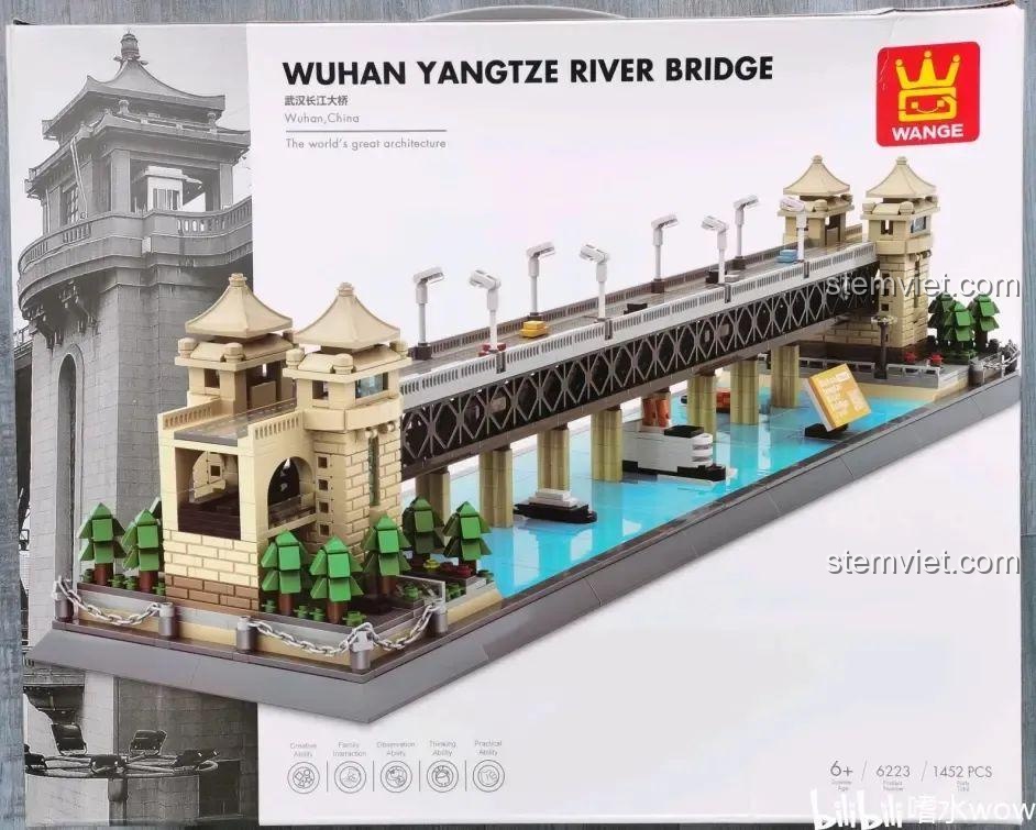 Review WANGE 6223 Cầu Trường Giang Vũ Hán: Trải nghiệm lắp ráp đỉnh cao