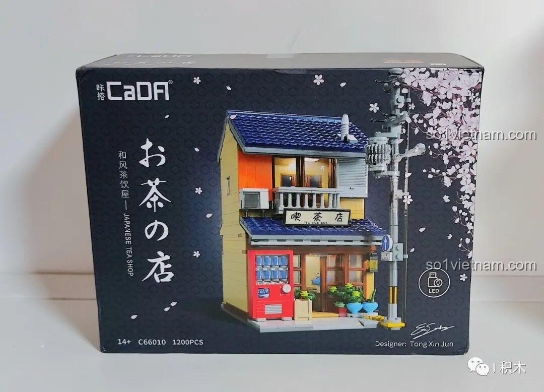 Review CaDA C66010: Ngôi nhà trà Nhật Bản đẹp như tranh vẽ