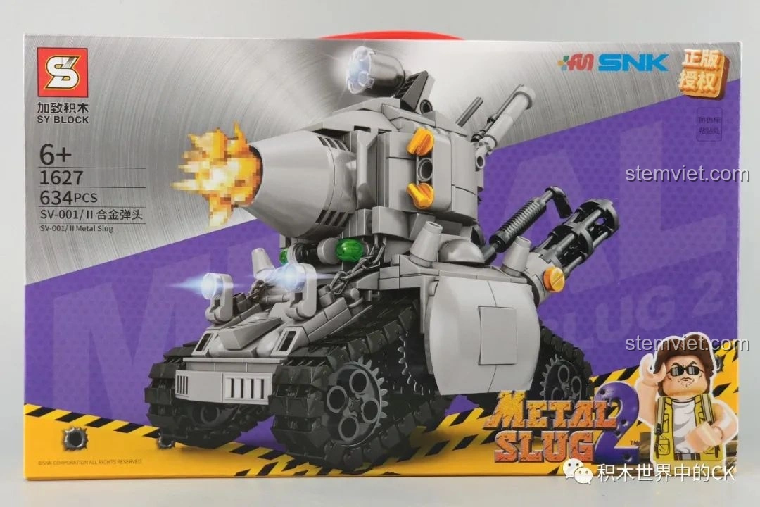 Đánh giá CaDA 1627 Xe tăng Metal Slug: Huyền thoại arcade tái sinh!