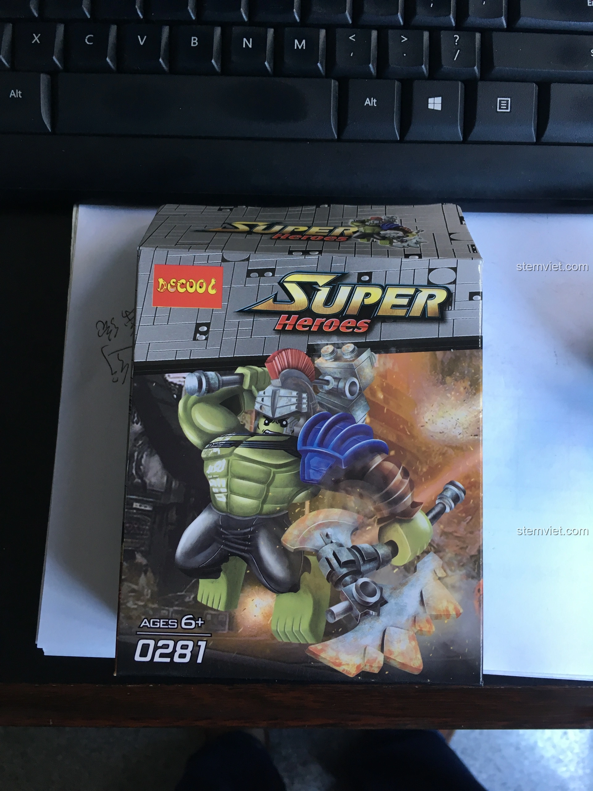 Đánh giá Decool 0281 Hulk Đấu Sĩ: Đồ chơi lắp ráp siêu chất cho bé!