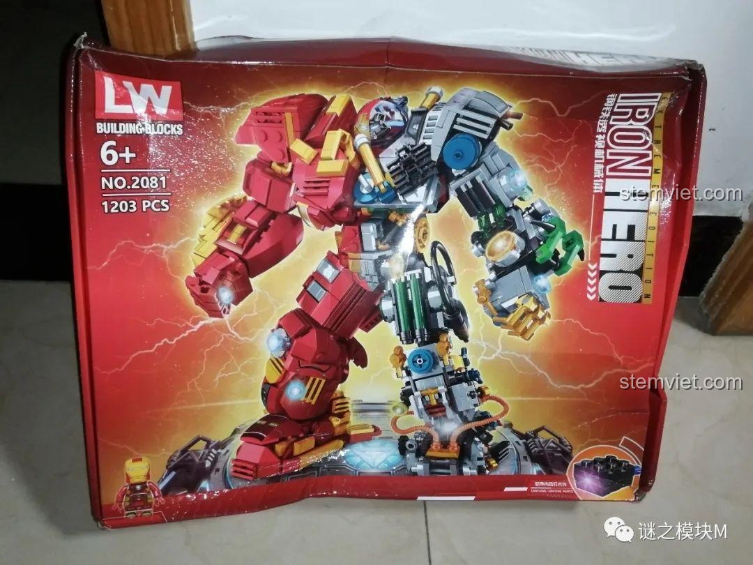Đánh giá LW 2081 Iron Man Hulkbuster: Đẹp nhưng dễ 'quạu'?