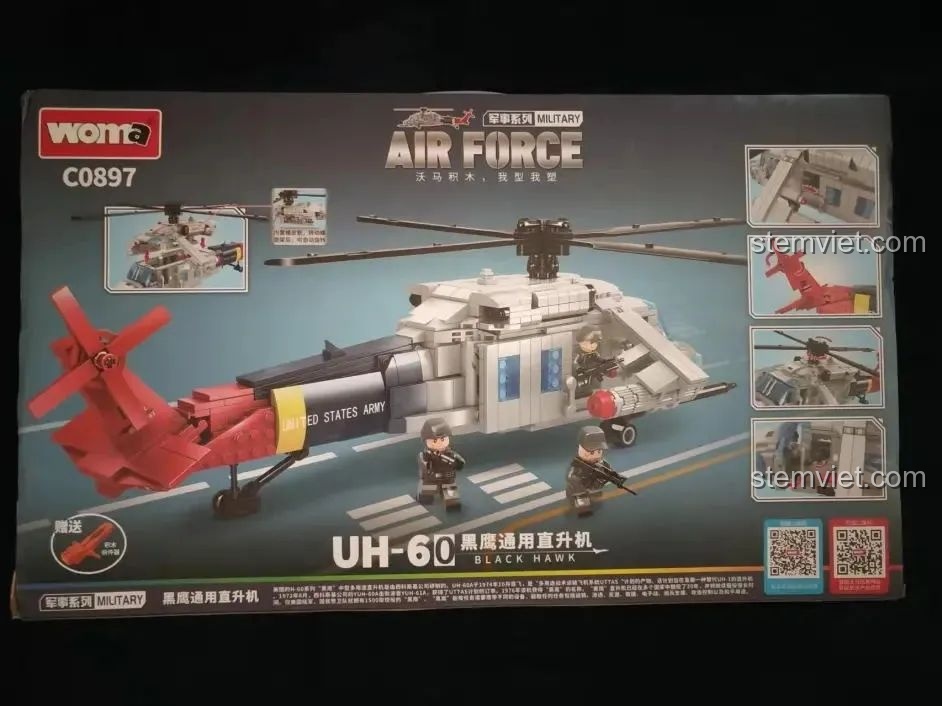 Đánh giá WOMA C0897 Black Hawk: Món quà tuyệt vời cho bé trai