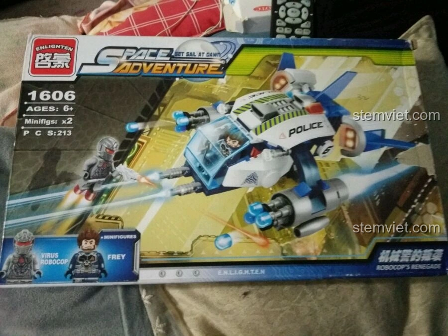 Review Enlighten 1606 Phi Thuyền Cảnh Sát Không Gian - Đáng mua không?
