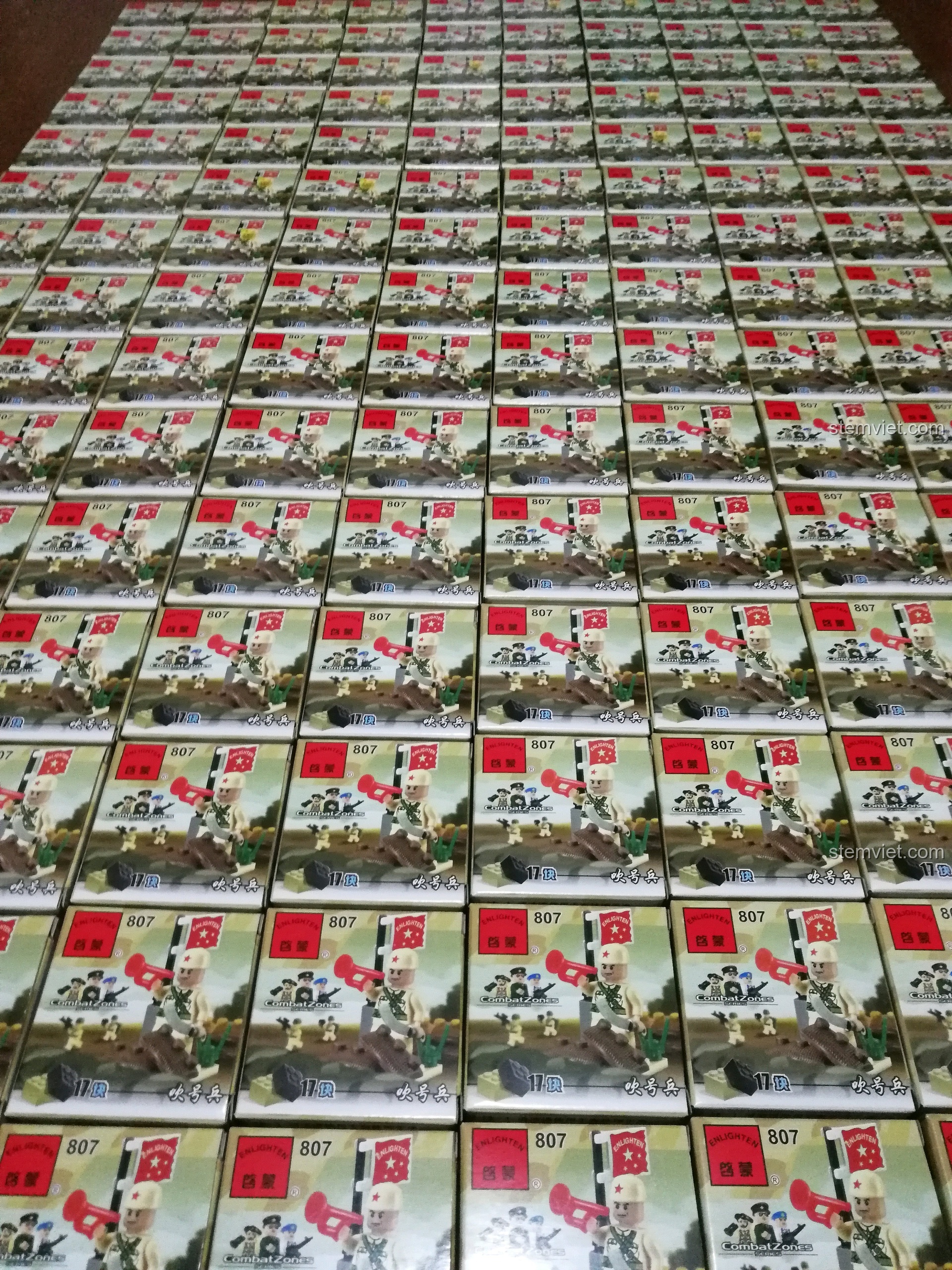 Review ENLIGHTEN 807 Chiến binh thổi kèn - Lắp ráp thú vị cho bé