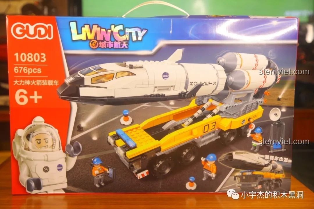 Review GUDI 10803 Xe Vận Tải Tên Lửa: Đồ chơi cho bé 6+ cực đỉnh!