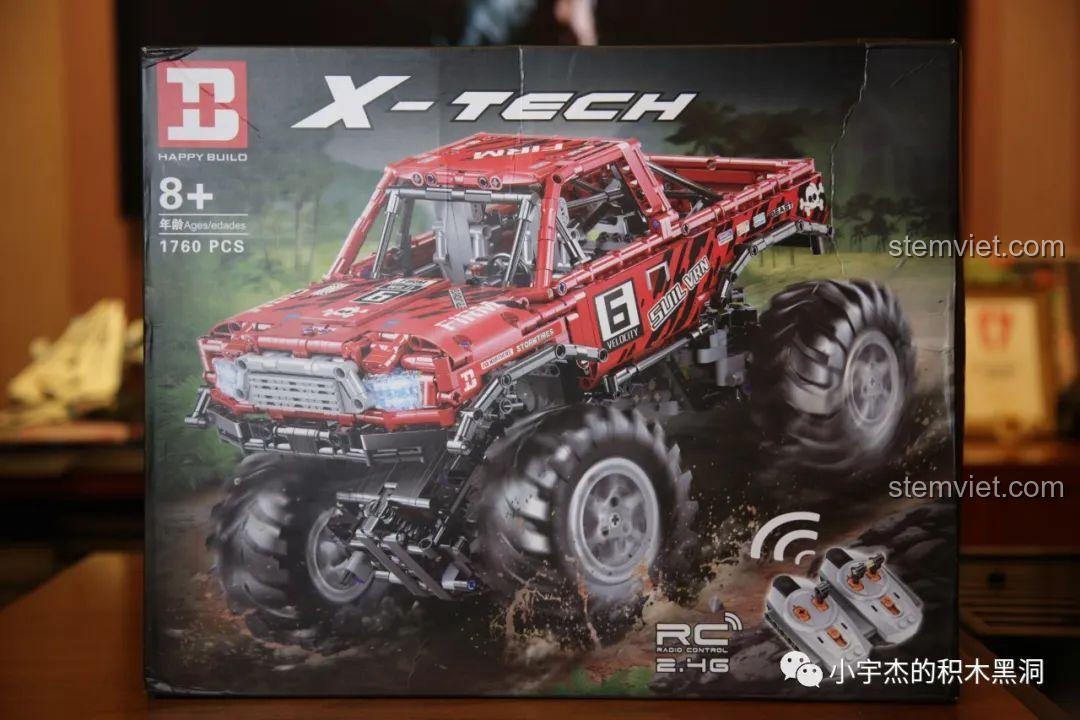 Review Happy Build XQ1212D Xe Tải Quái Vật Cực Ngầu!
