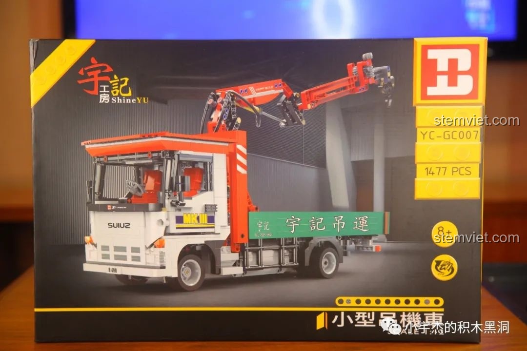 Review HAPPY BUILD YC-GC007: Xe Cẩu Tải Nhỏ Lắp Ráp Cực Đã