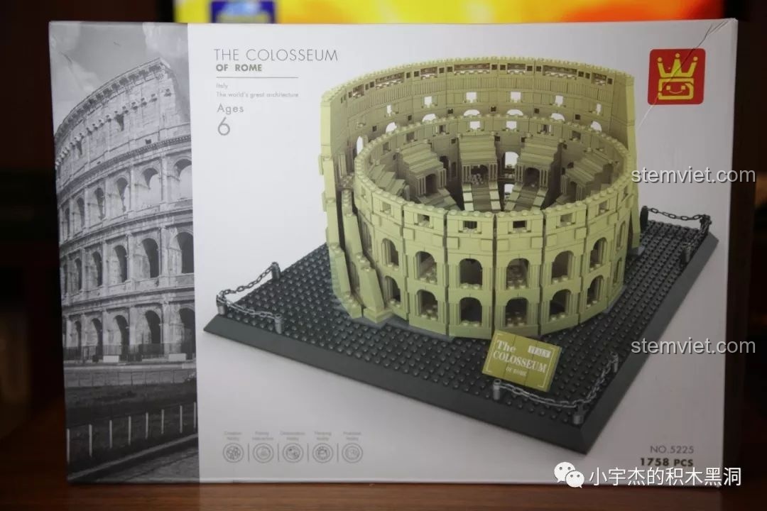 Đánh giá WANGE 5225 Đấu trường Colosseum La Mã: Lắp ráp có khó không?