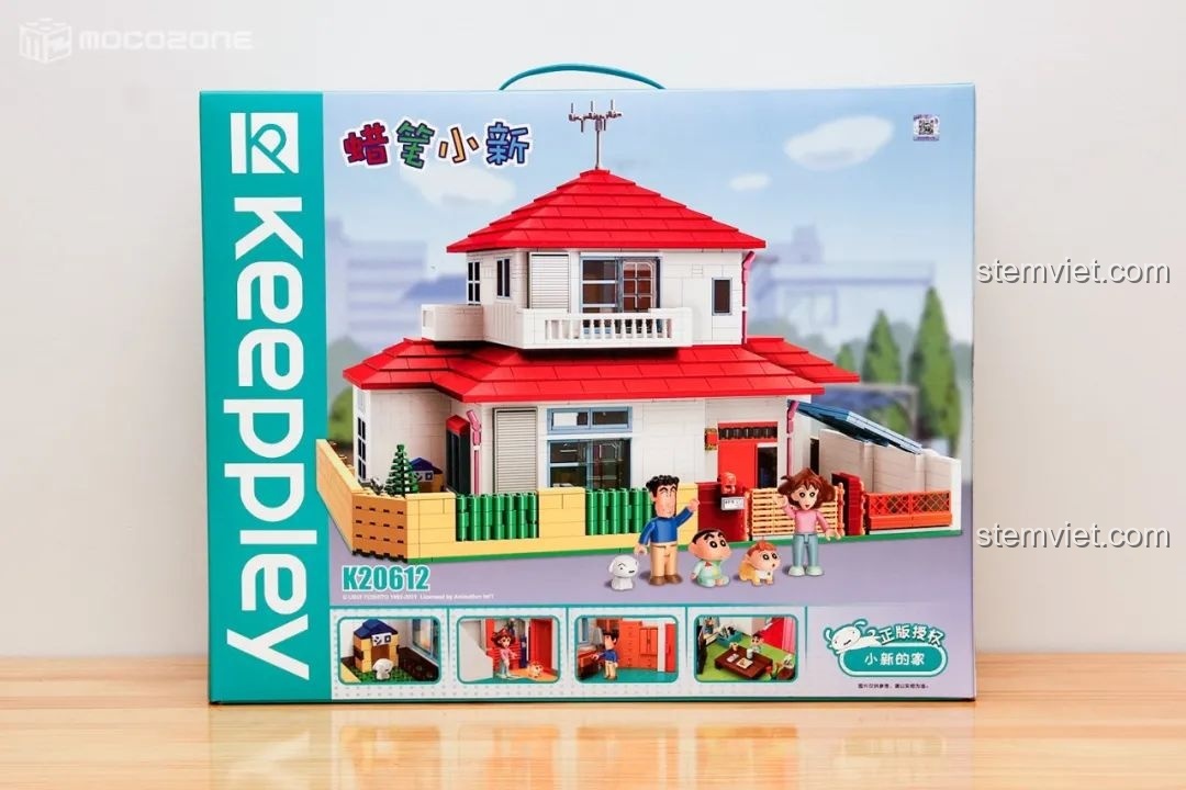 Review Keeppley K20612 Ngôi nhà của Shin-chan Cực Đỉnh