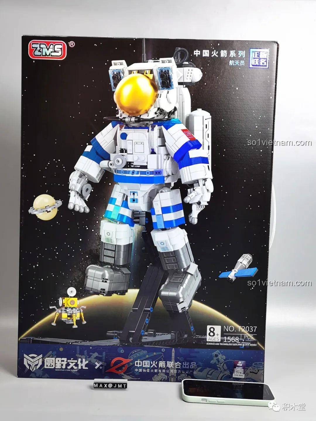 Review Bộ Lắp Ráp Phi Hành Gia ZMS T2037: Khám Phá Vũ Trụ Tại Gia!